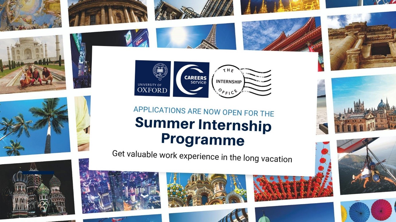 Summer Internship Programme 2022 Lady Margaret Hall